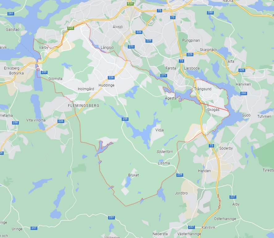 Karta-Huddinge